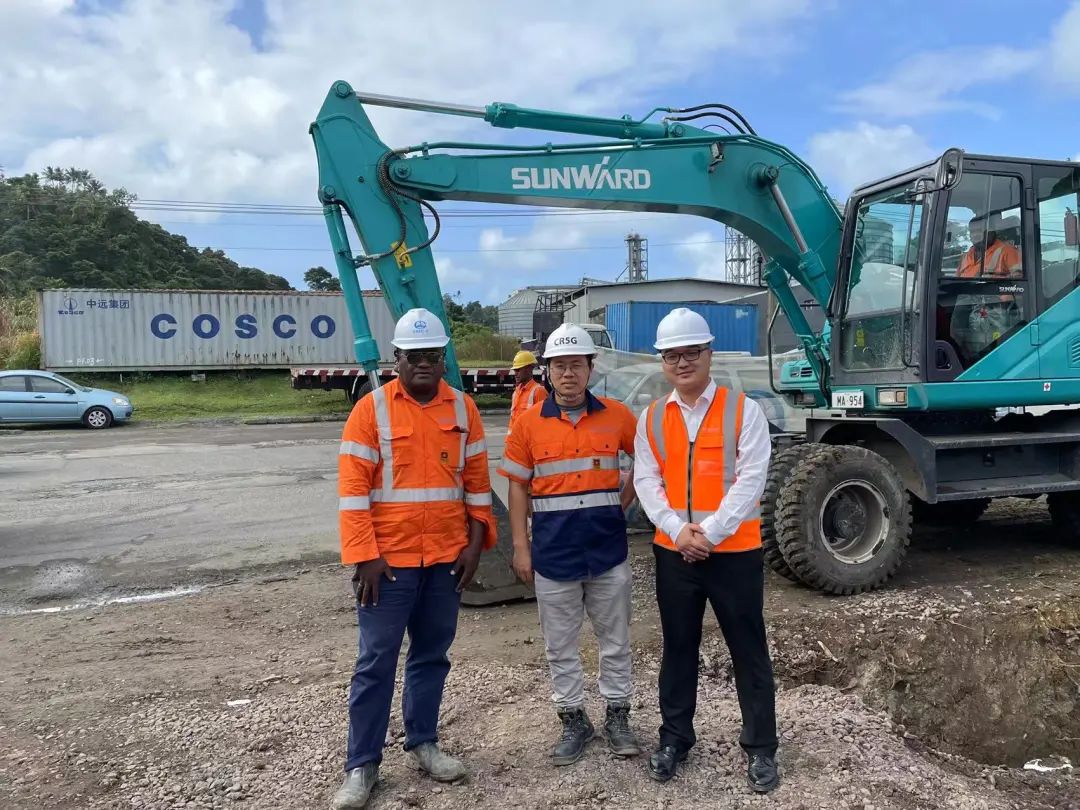 “山河绿”迈向南太平洋岛,k1体育
轮挖助力斐济基础设施建设