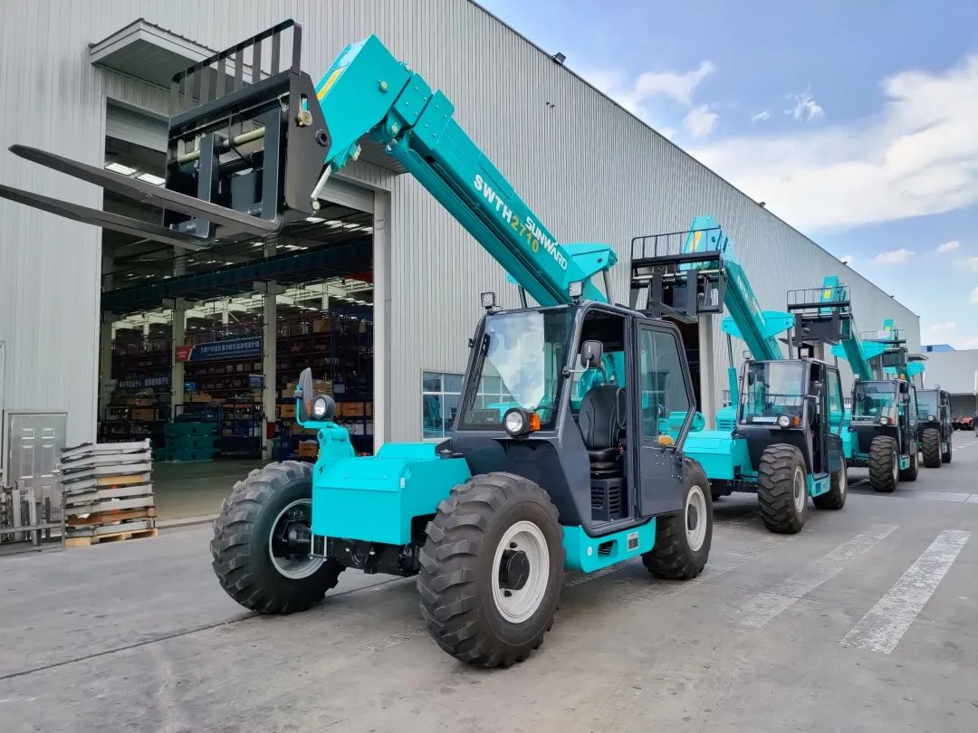 单笔采购金额千万元!k1体育
伸缩臂叉装车批量出口