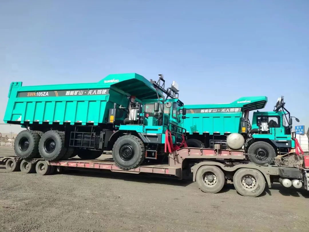 助力数智矿山建设!山河巨鼎无人驾驶矿卡再交付