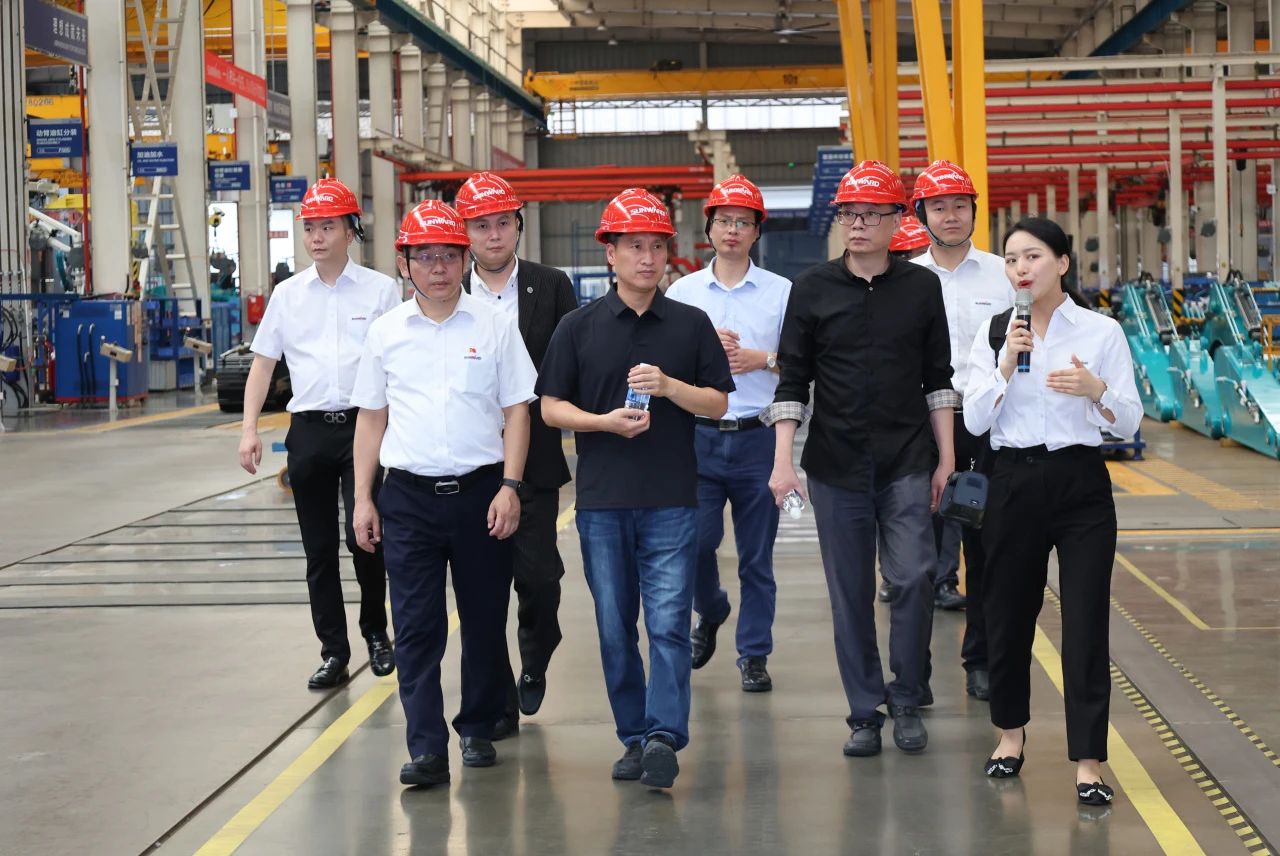 永青科技集团董事长胡晓东带队到访k1体育
