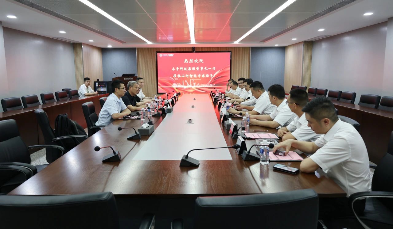 永青科技集团董事长胡晓东带队到访k1体育
