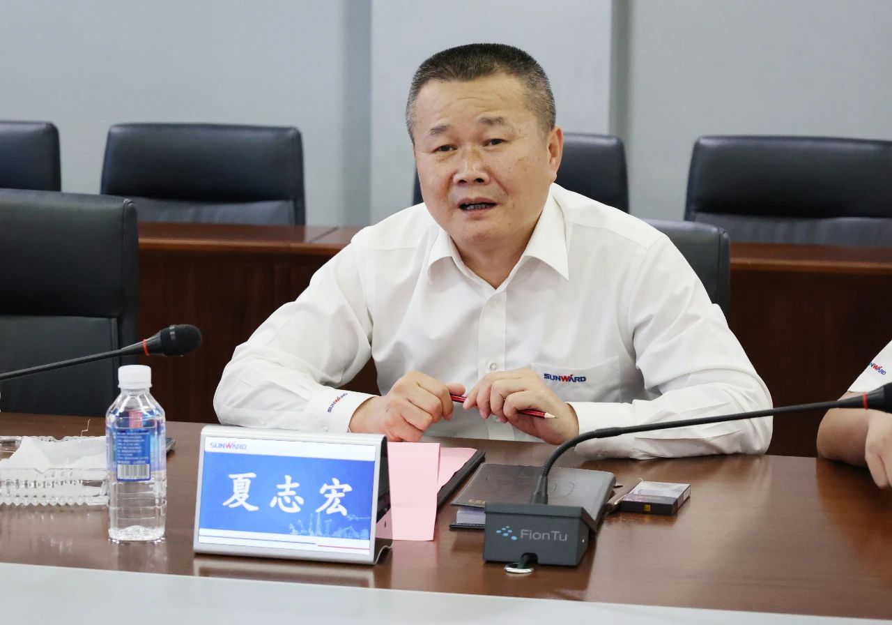 永青科技集团董事长胡晓东带队到访k1体育
