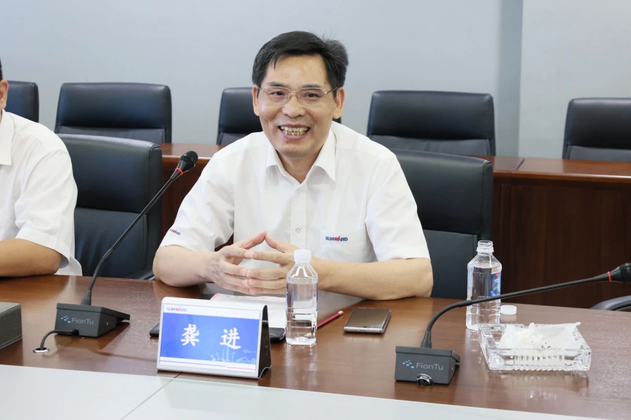 永青科技集团董事长胡晓东带队到访k1体育
