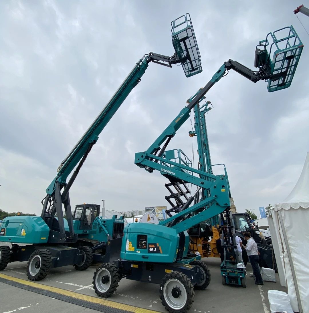 海外销售同比增长超200%！k1体育
高空机械阔步“出海”