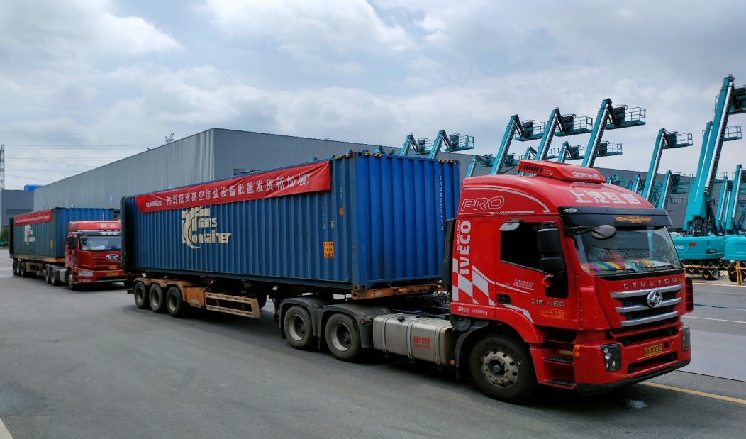 海外销售同比增长超200%！k1体育
高空机械阔步“出海”