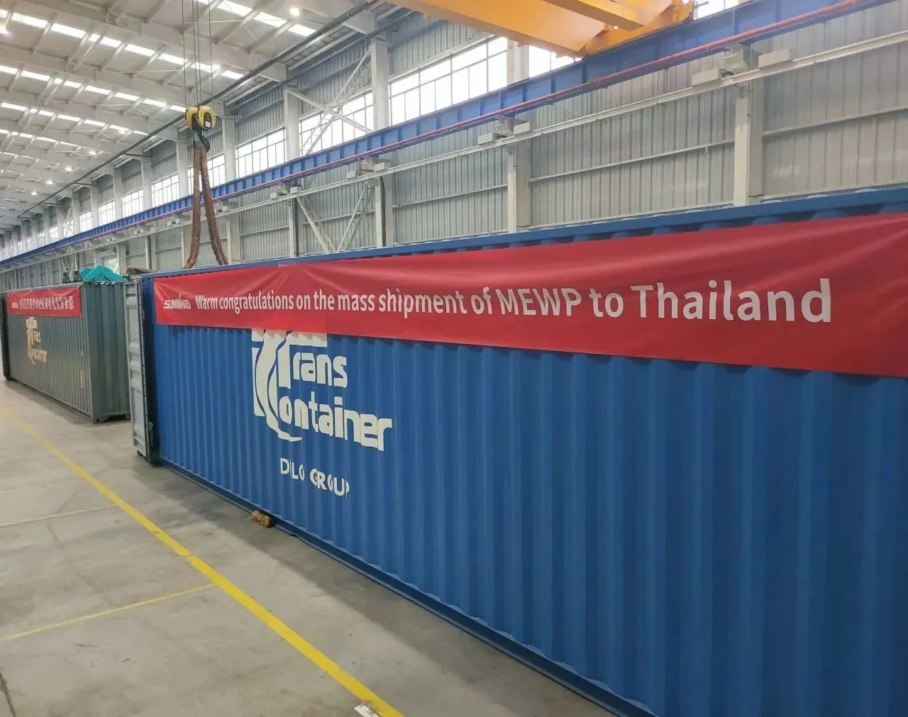 海外销售同比增长超200%！k1体育
高空机械阔步“出海”