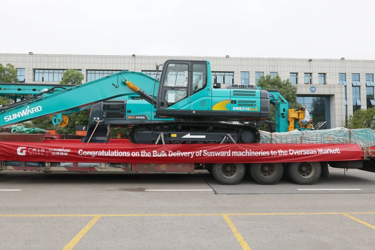 持续进军国际市场！k1体育
近百台设备集中发货