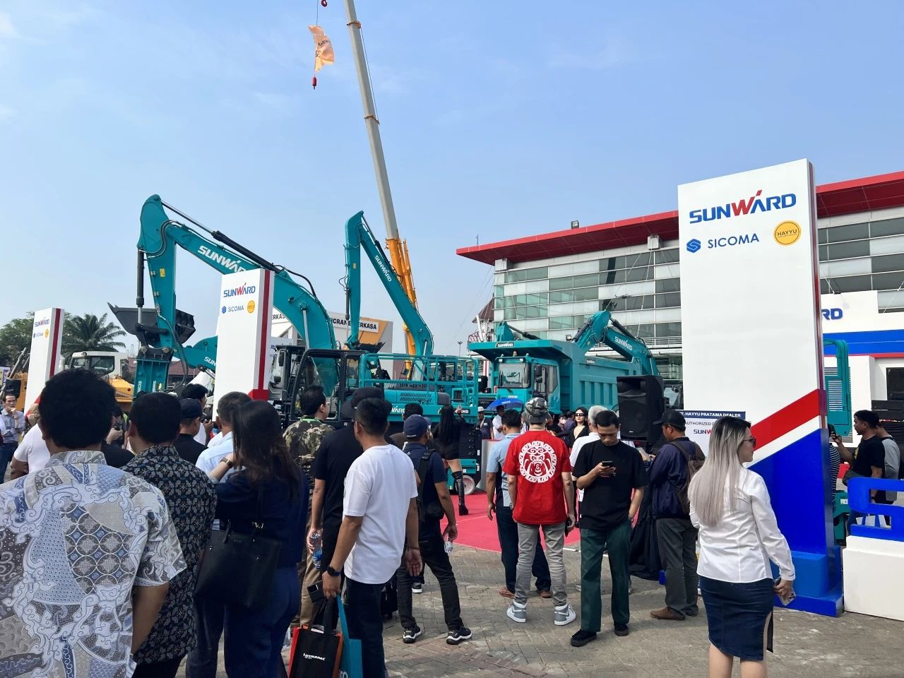 深耕细作,逆势增长!k1体育
盛装亮相印尼雅加达矿业展