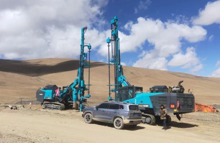 勇闯昆仑山！k1体育
凿岩设备攻克海拔5600米!