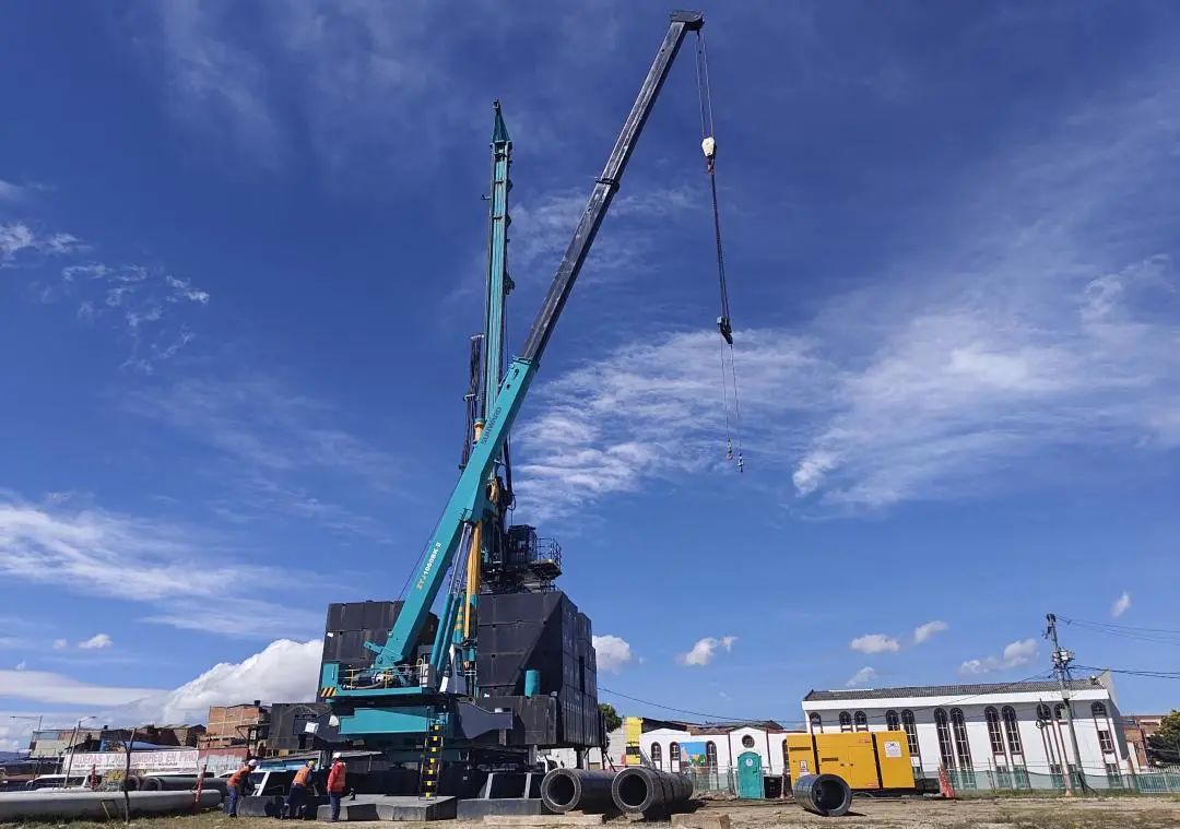 展现“中国制造”硬实力!k1体育
PDP工法钻机助建波哥大地铁项目