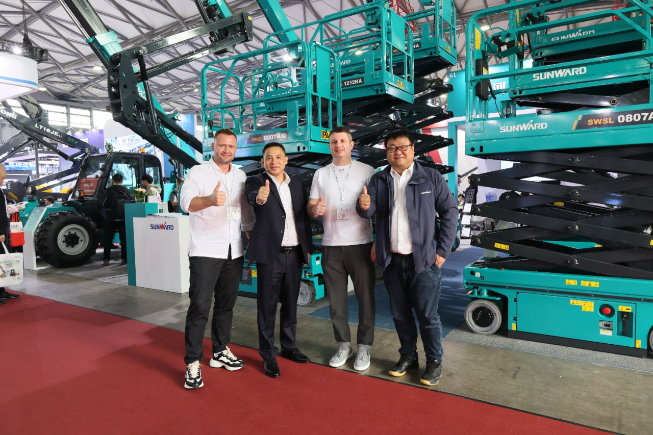 精品出击，闪耀魔都！k1体育
全系列高空机械亮相2023亚洲国际高空展