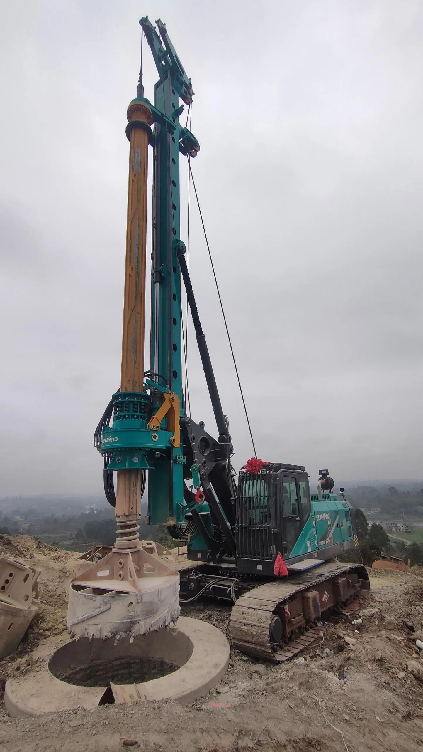 持续火热交付！k1体育
SWDM190JN旋挖钻机备受全国各地客户青睐