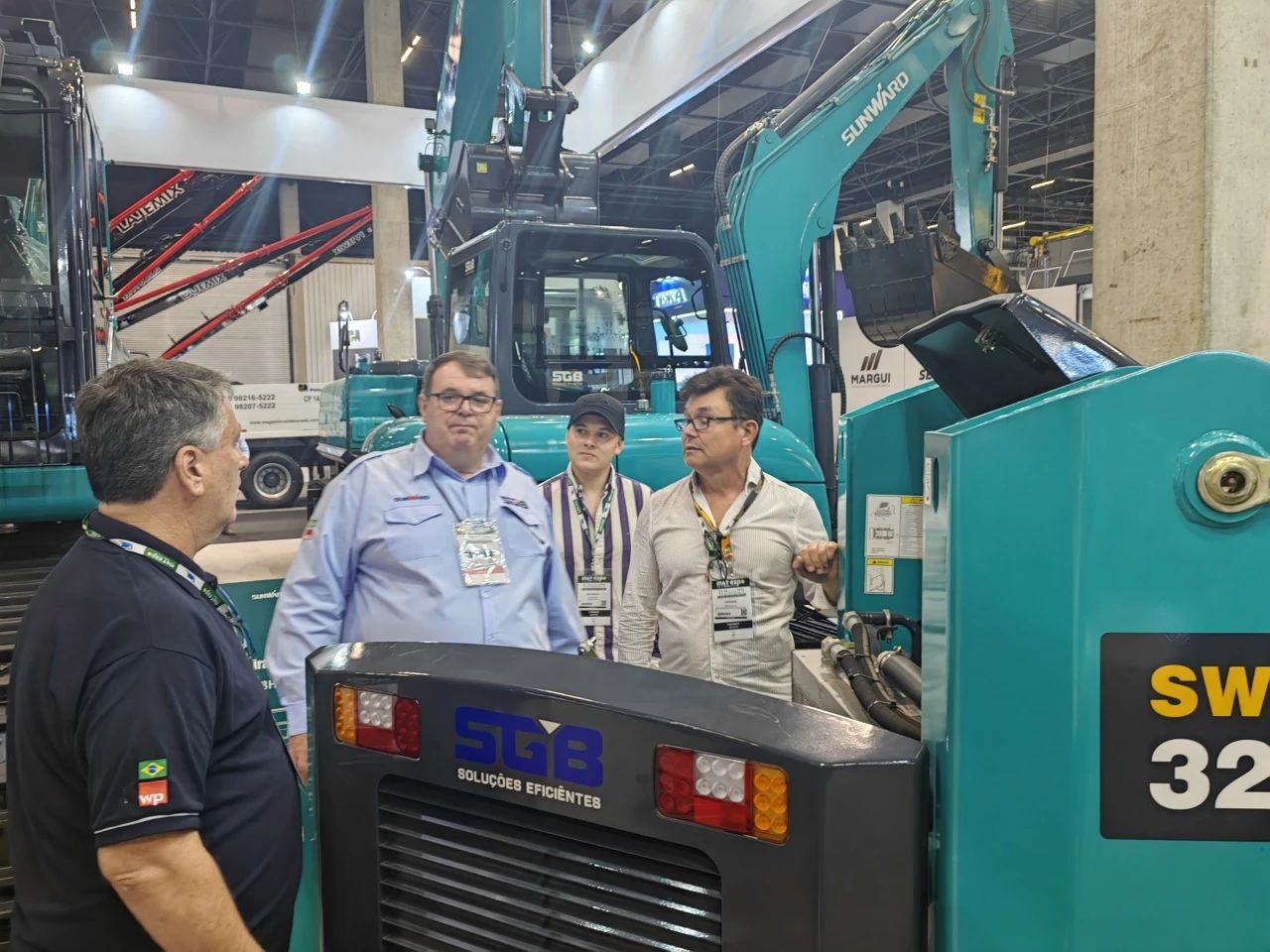 展出设备销售一空!k1体育
亮相2024巴西矿业展览会!