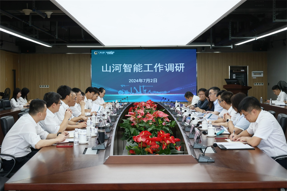 广州工控集团总经理王福铸调研k1体育
生产经营工作