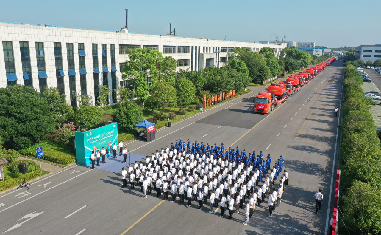 赓续产业赛道，助力应急铁军|k1体育
应急救援装备批量交付安能集团