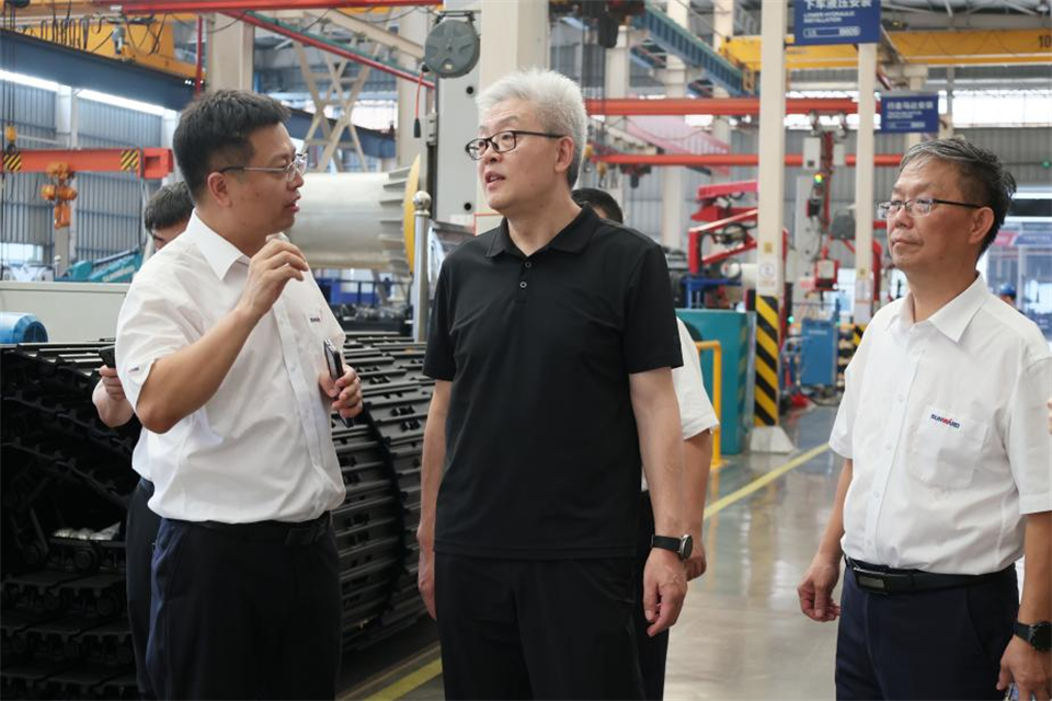 中国五矿工会主席、职工董事张晔到k1体育
调研交流