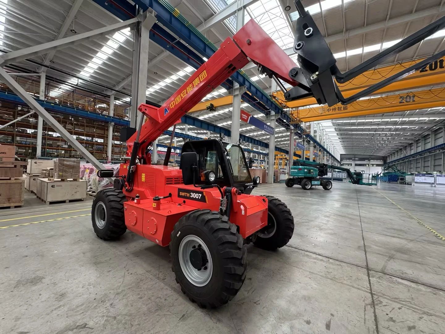 应运而生，“急”速响应！k1体育
伸缩臂叉装车进军应急救援领域