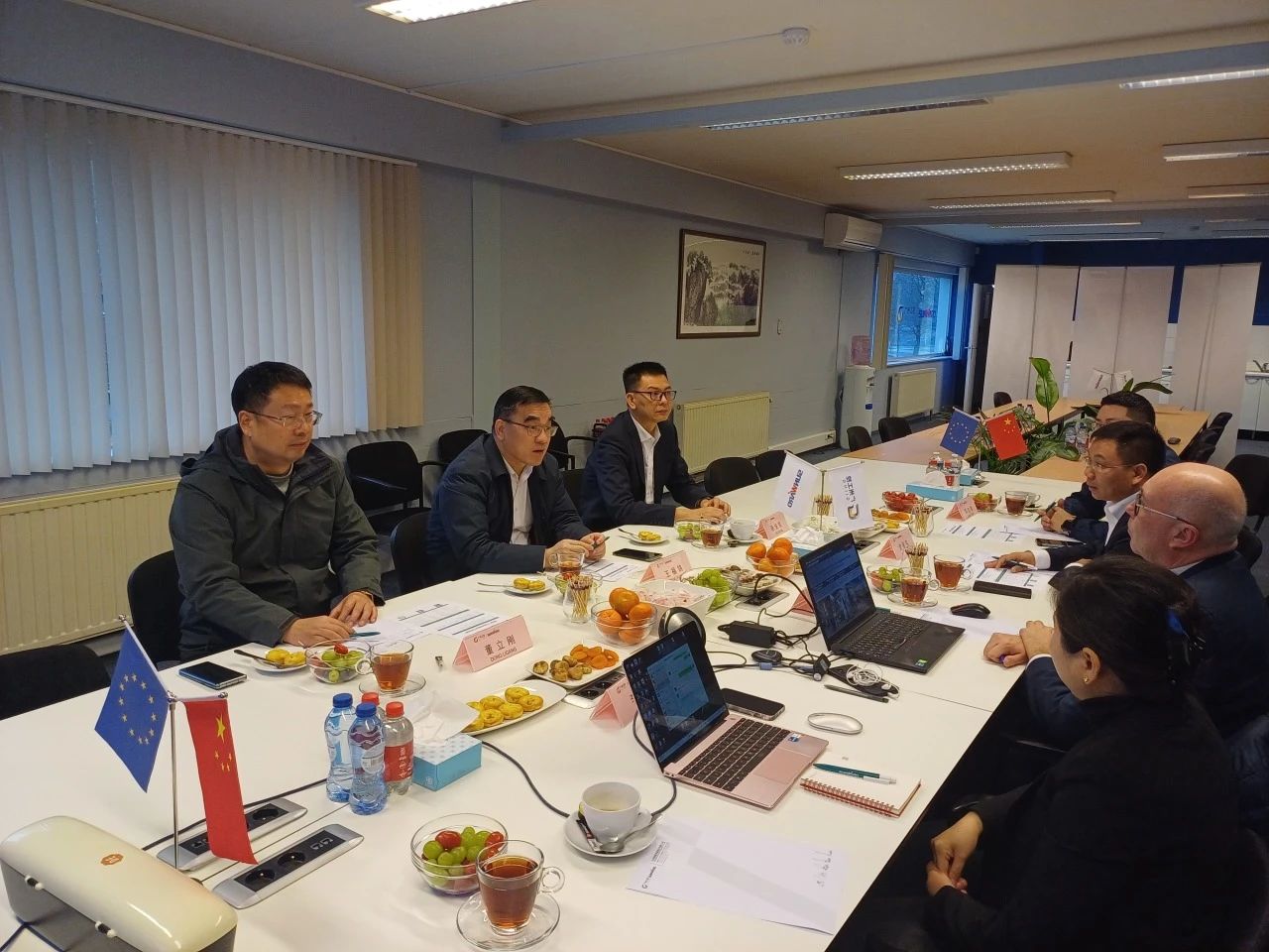 广州工控集团总经理王福铸率队考察k1体育
欧洲子公司