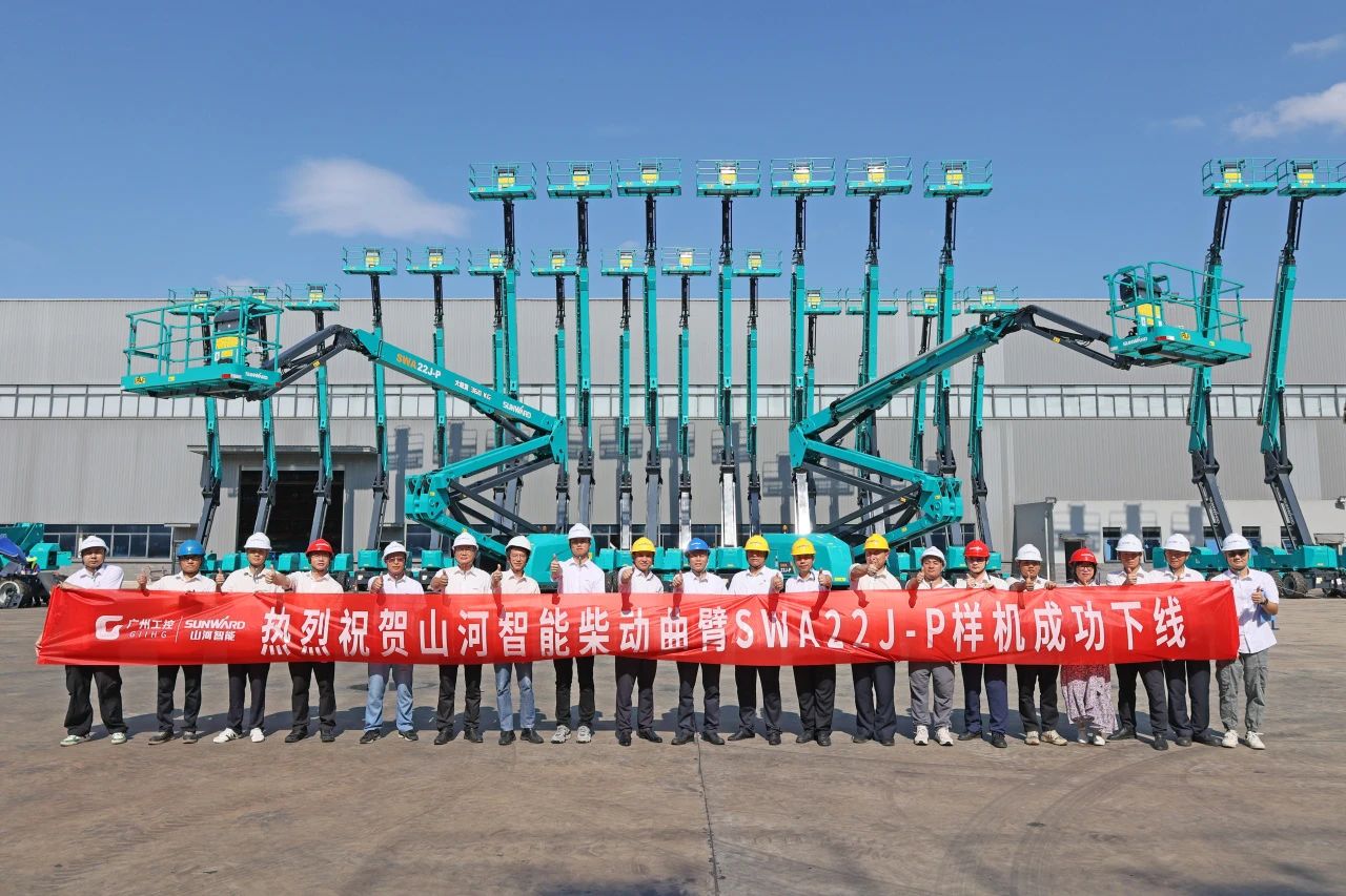技术新标杆!k1体育
SWA22J-P柴动曲臂式高空作业平台下线!