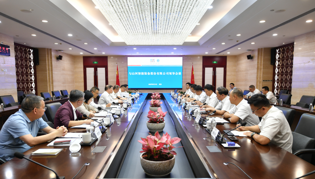 k1体育
与中国能建葛洲坝集团深化合作,达成共识