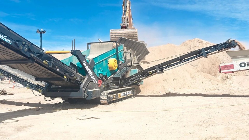 高效环保深受认可!k1体育
破碎筛分设备首进澳洲市场