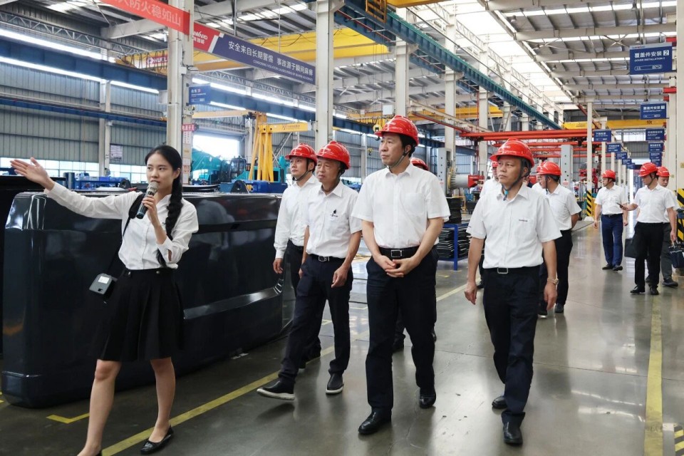 中国煤炭地质总局局长马刚到访k1体育
，共谋绿色智能矿山装备发展新路径