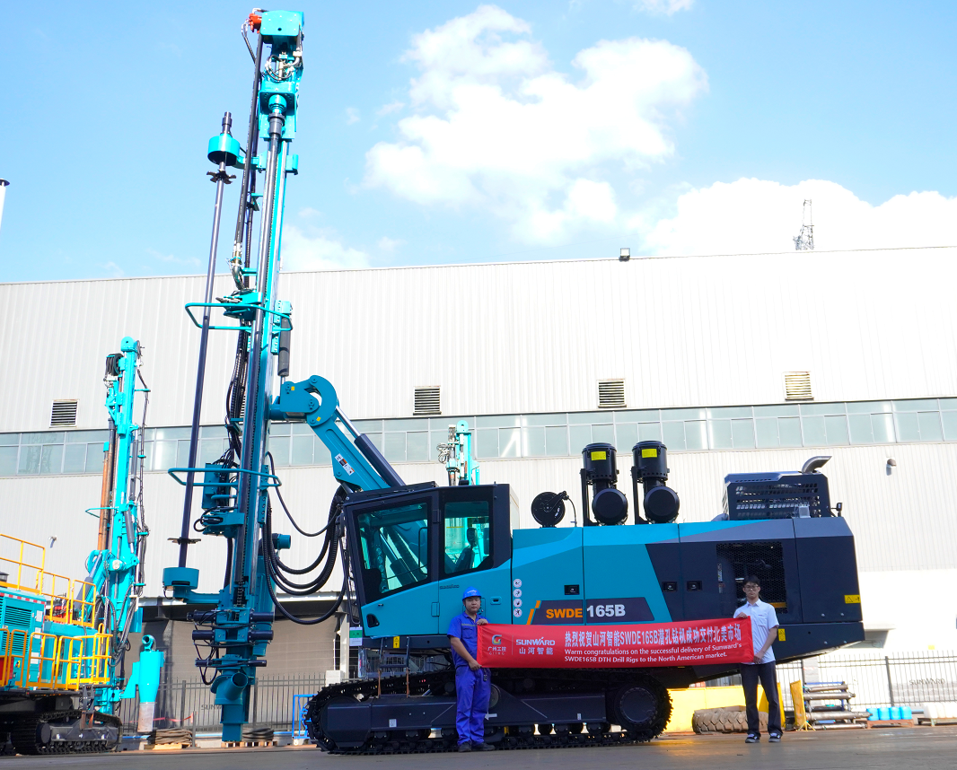 征服国际高端客户!k1体育
潜孔钻机进军北美市场