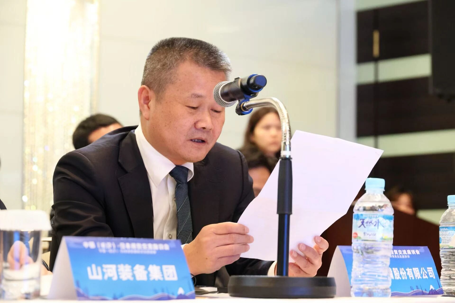 k1体育
出席中日经贸交流座谈会,签署战略合作协议