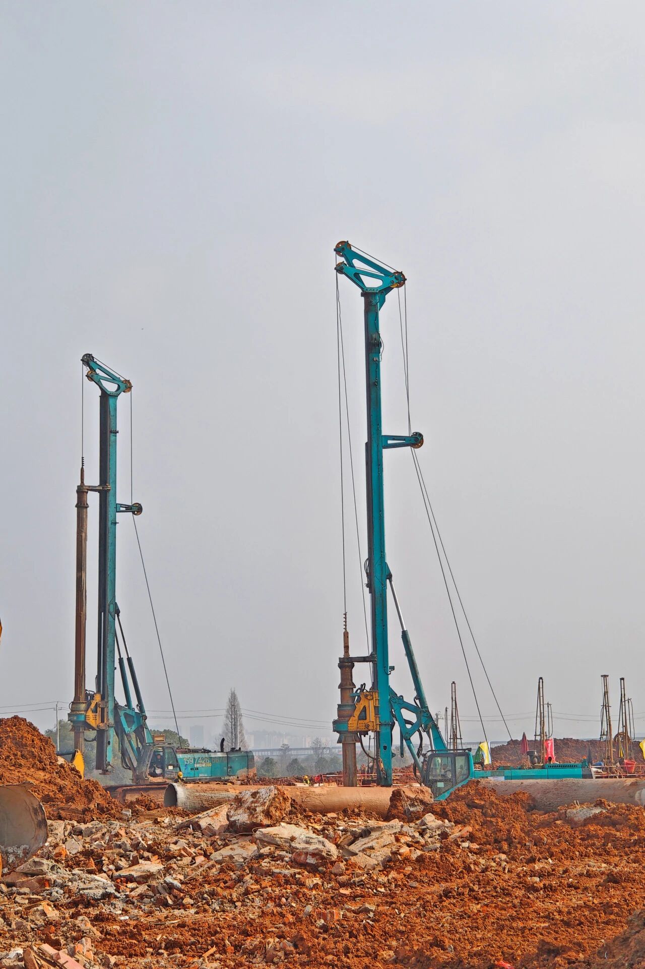 刷新“进度条”、构筑新地标！k1体育
旋挖集群助力长沙奥体中心建设