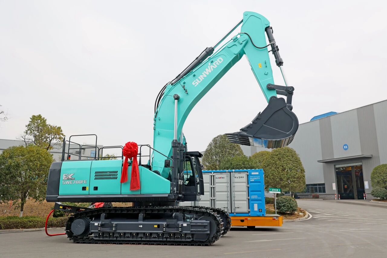 k1体育
SWE700FE电动挖掘机成功交付，助力打造绿色智慧矿山