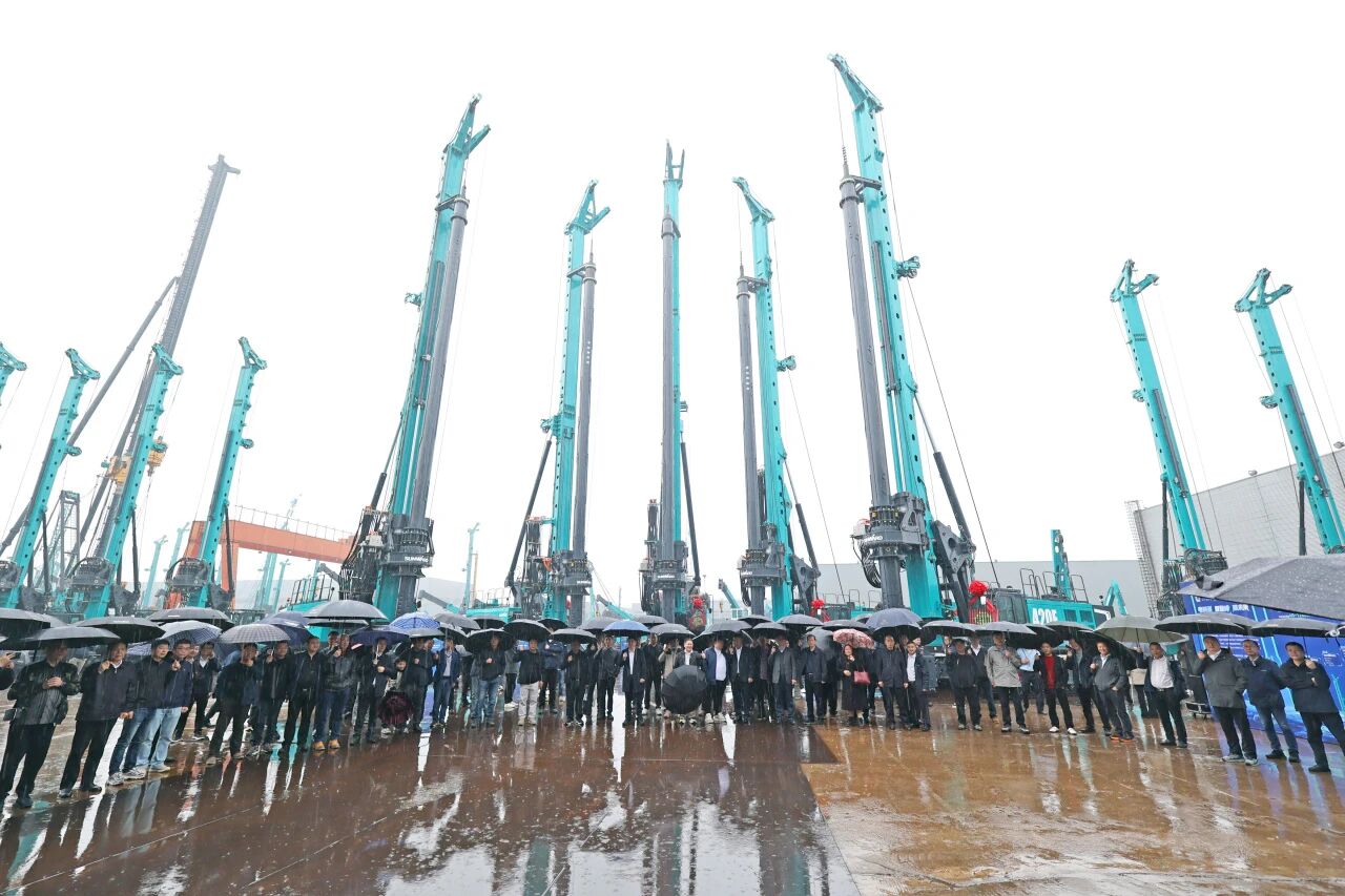 k1体育
举行电动旋挖钻机新品发布会，收获1.2亿元订单